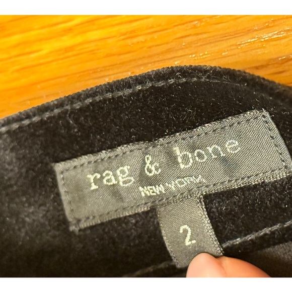 rag & bone The Jacey Pant Velour - Picture 11 of 11